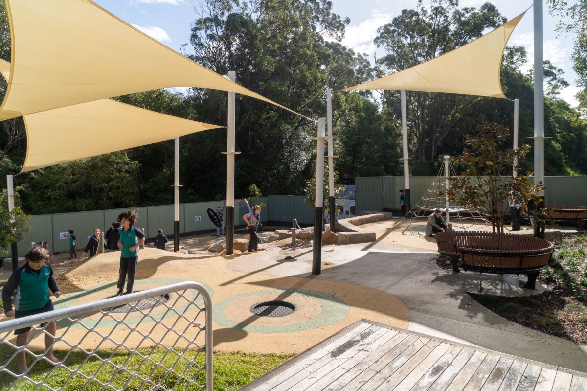 Aspect Central Coast Primary campus new playground