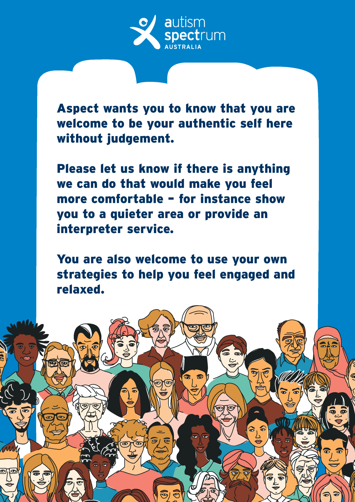Aspect Inclusion statement poster